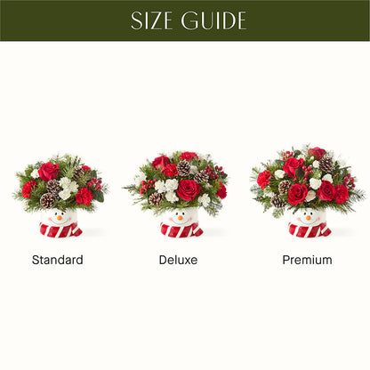 Jolly Snowman Bouquet – MARMET FLOWERS & MORE, Marmet WV