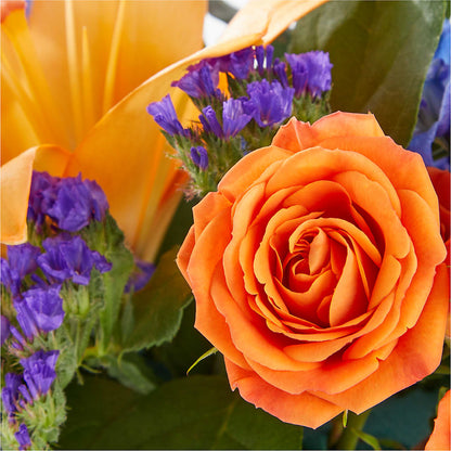 Radiant Citrus Box Bouquet – MARMET FLOWERS & MORE, Marmet WV