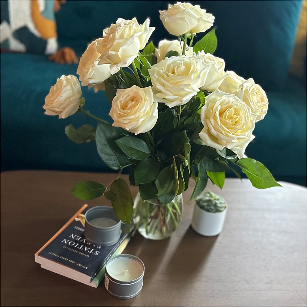 Long Stem Yellow Rose Bouquet – MARMET FLOWERS & MORE, Marmet WV