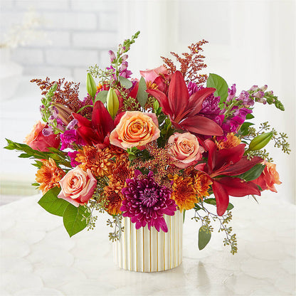 Burgundy Landscape Bouquet – MARMET FLOWERS & MORE, Marmet WV