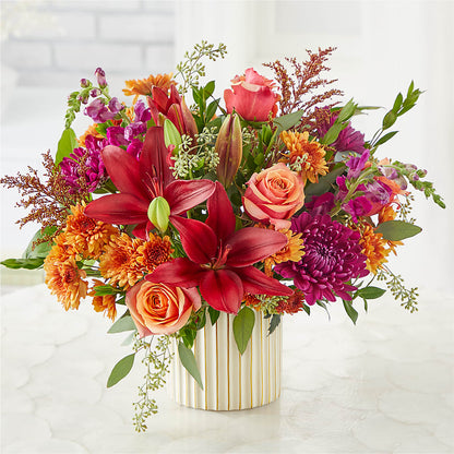 Burgundy Landscape Bouquet – MARMET FLOWERS & MORE, Marmet WV