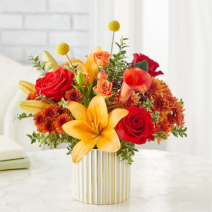 Scarlet Skies Bouquet – MARMET FLOWERS & MORE, Marmet WV
