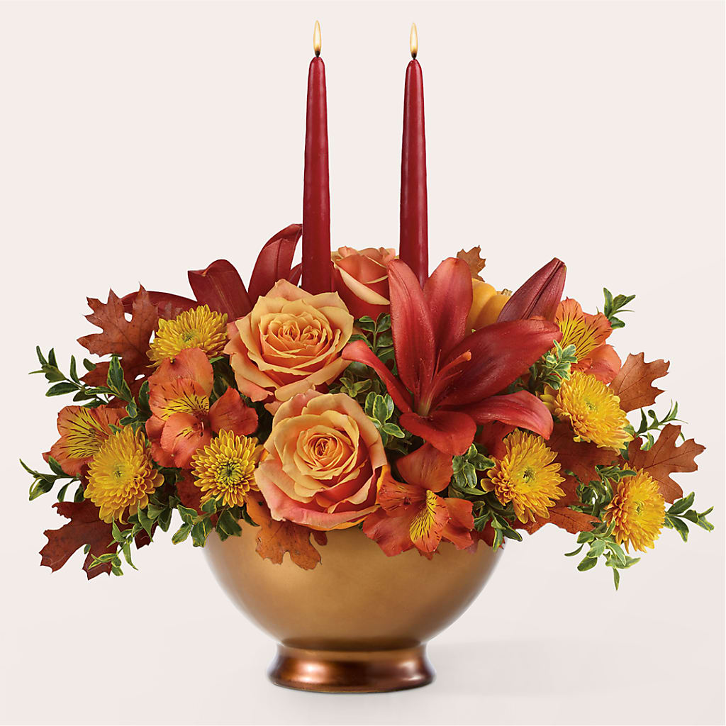 Harvest Table Centerpiece – MARMET FLOWERS & MORE, Marmet WV