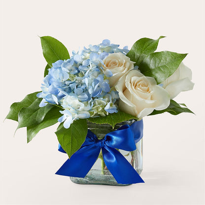 Sky Blue Delight Bouquet – MARMET FLOWERS & MORE, Marmet WV