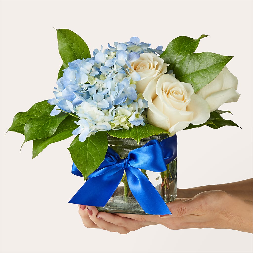 Sky Blue Delight Bouquet – MARMET FLOWERS & MORE, Marmet WV