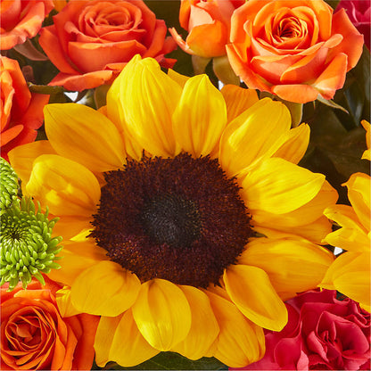 Sun-drenched Blooms Box Bouquet – MARMET FLOWERS & MORE, Marmet WV