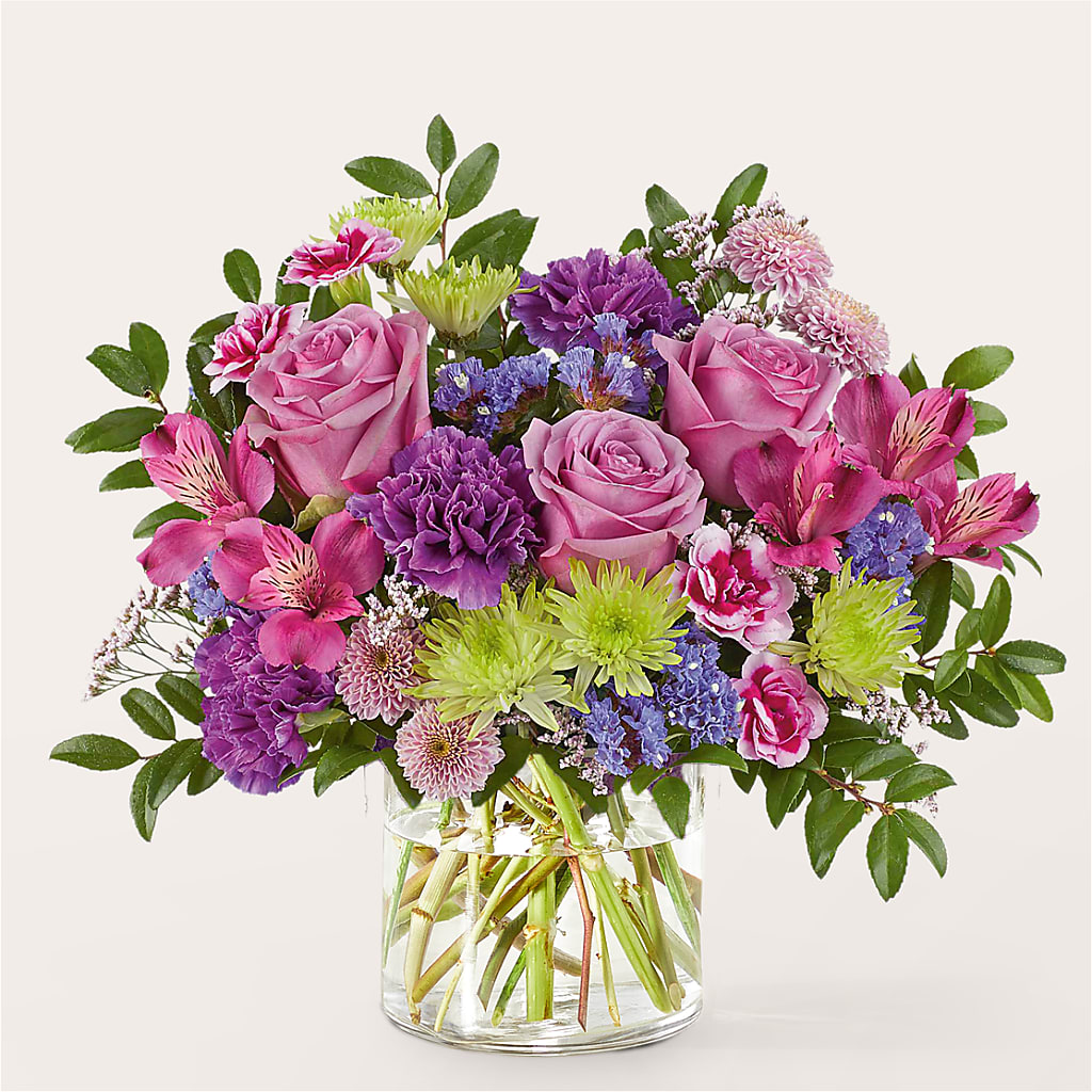 Glass Half Full Bouquet – MARMET FLOWERS & MORE, Marmet WV