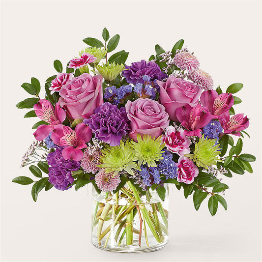 Glass Half Full Bouquet – MARMET FLOWERS & MORE, Marmet WV