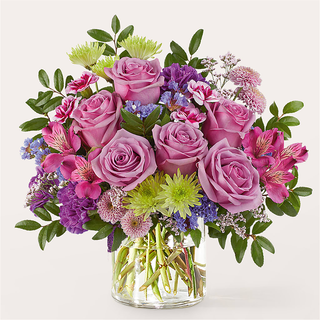 Glass Half Full Bouquet – MARMET FLOWERS & MORE, Marmet WV