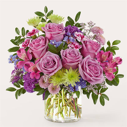 Glass Half Full Bouquet – MARMET FLOWERS & MORE, Marmet WV