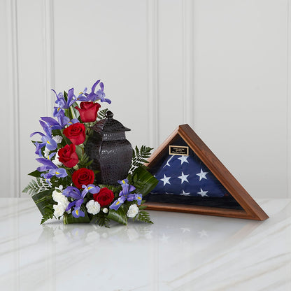 Patriotic Tribute Arrangement – MARMET FLOWERS & MORE, Marmet WV