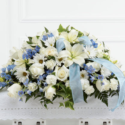 Tender Treasure Casket Spray – MARMET FLOWERS & MORE, Marmet WV
