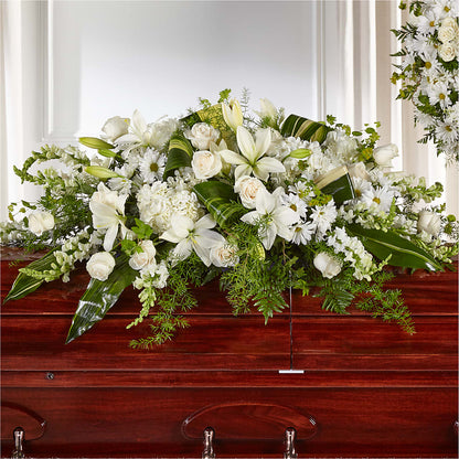 Abundance Casket Spray – MARMET FLOWERS & MORE, Marmet WV