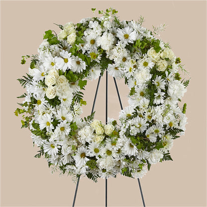 Faithful Wishes Wreath – MARMET FLOWERS & MORE, Marmet WV