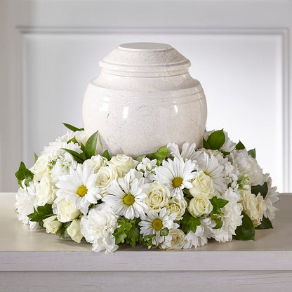 Ivory Gardens Cremation Adornment – MARMET FLOWERS & MORE, Marmet WV