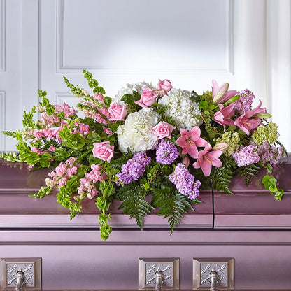 Life's Gratitude Casket Spray – MARMET FLOWERS & MORE, Marmet WV