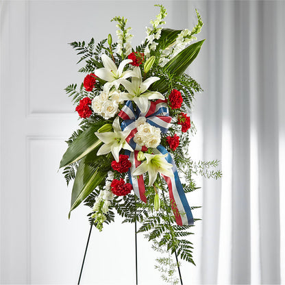Stars of Life Standing Spray – MARMET FLOWERS & MORE, Marmet WV