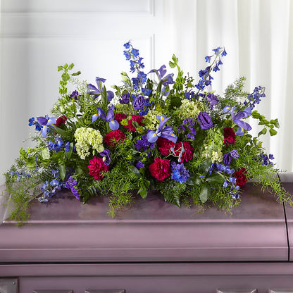 Always Treasured Casket Spray – MARMET FLOWERS & MORE, Marmet WV