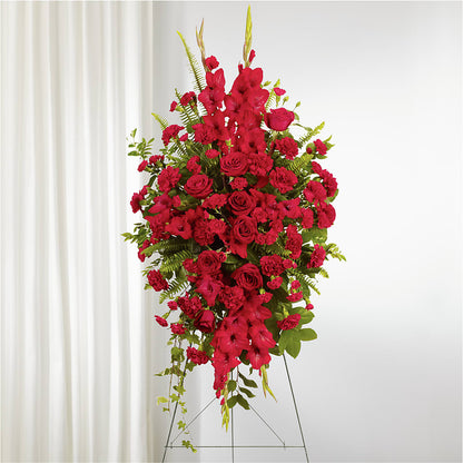 From the Heart Standing Spray – MARMET FLOWERS & MORE, Marmet WV