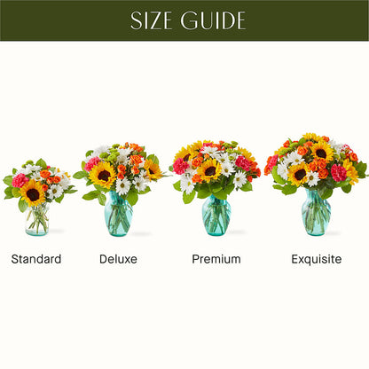 Sun-drenched Blooms Bouquet – MARMET FLOWERS & MORE, Marmet WV