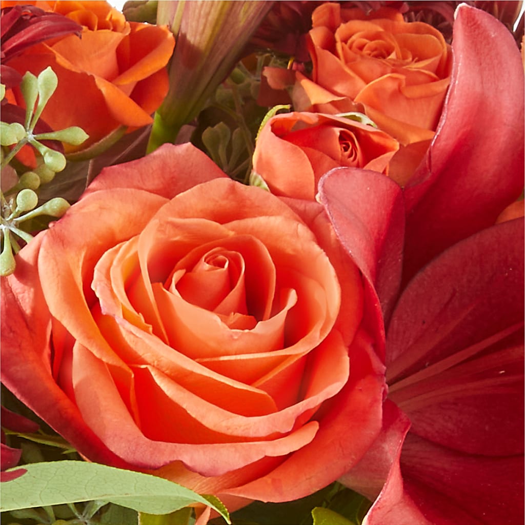 Crimson Leaves Bouquet – MARMET FLOWERS & MORE, Marmet WV