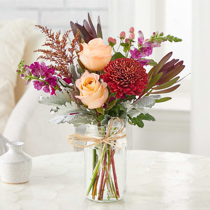 Moody Hues Bouquet – MARMET FLOWERS & MORE, Marmet WV