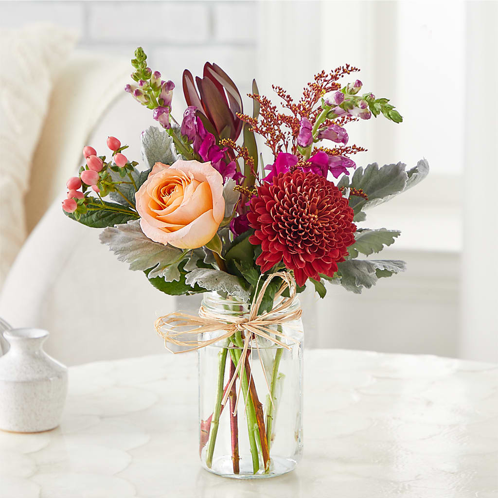 Moody Hues Bouquet – MARMET FLOWERS & MORE, Marmet WV