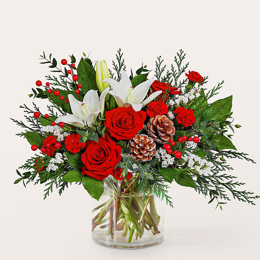 Best in Snow Bouquet – MARMET FLOWERS & MORE, Marmet WV