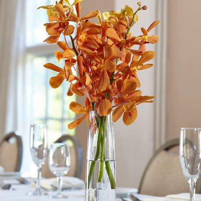 Orange Mokara Bud Vase – MARMET FLOWERS & MORE, Marmet WV