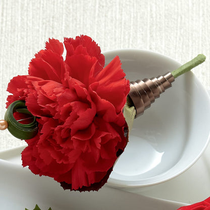 Red Carnation Boutonniere – MARMET FLOWERS & MORE, Marmet WV